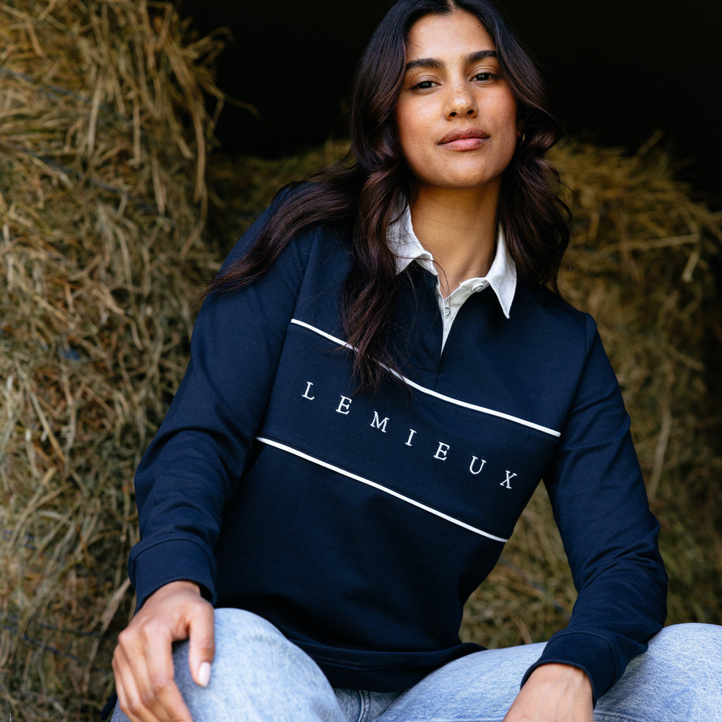 Rochelle Rugby Shirt Navy