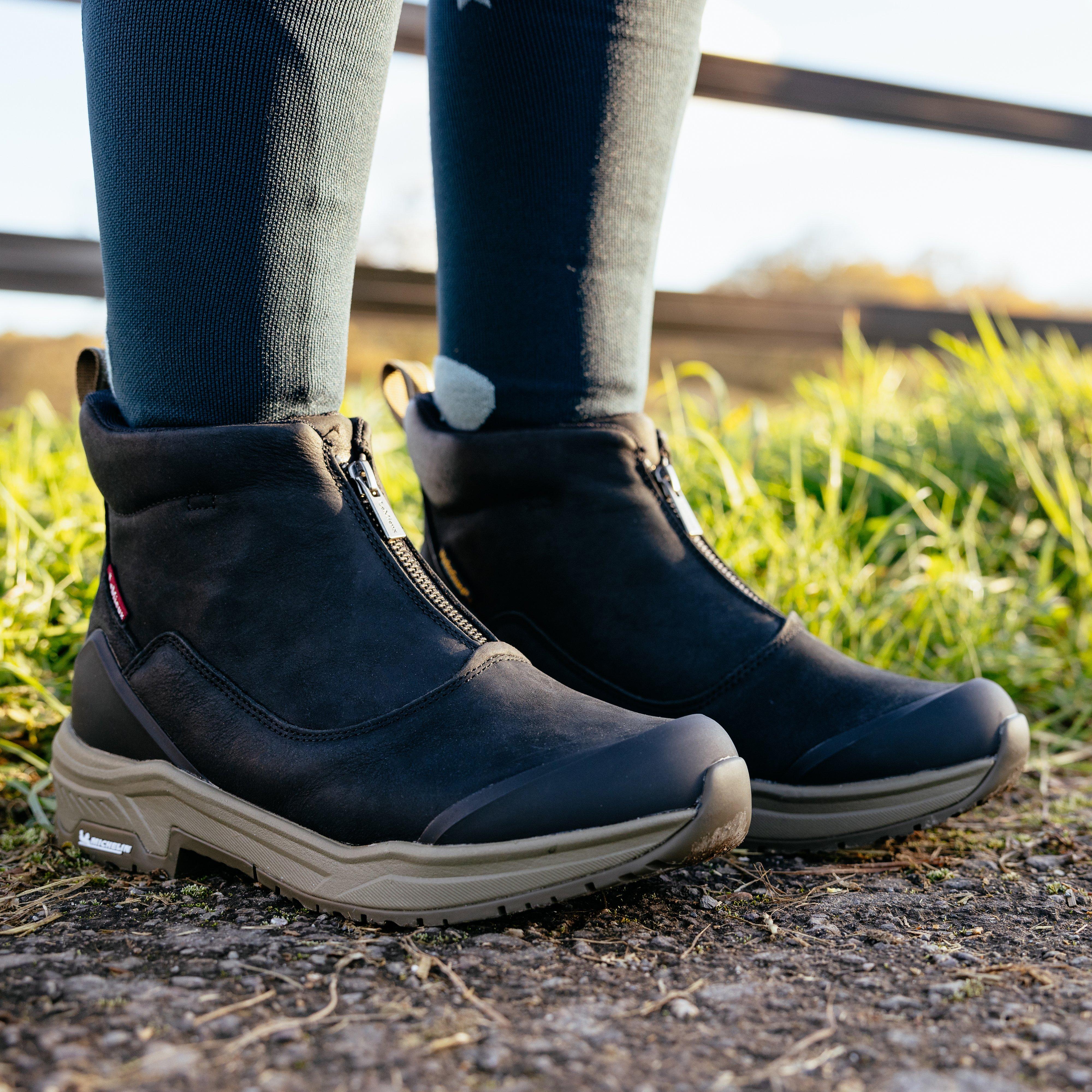 Women's Trex Zip Waterproof Boot Black