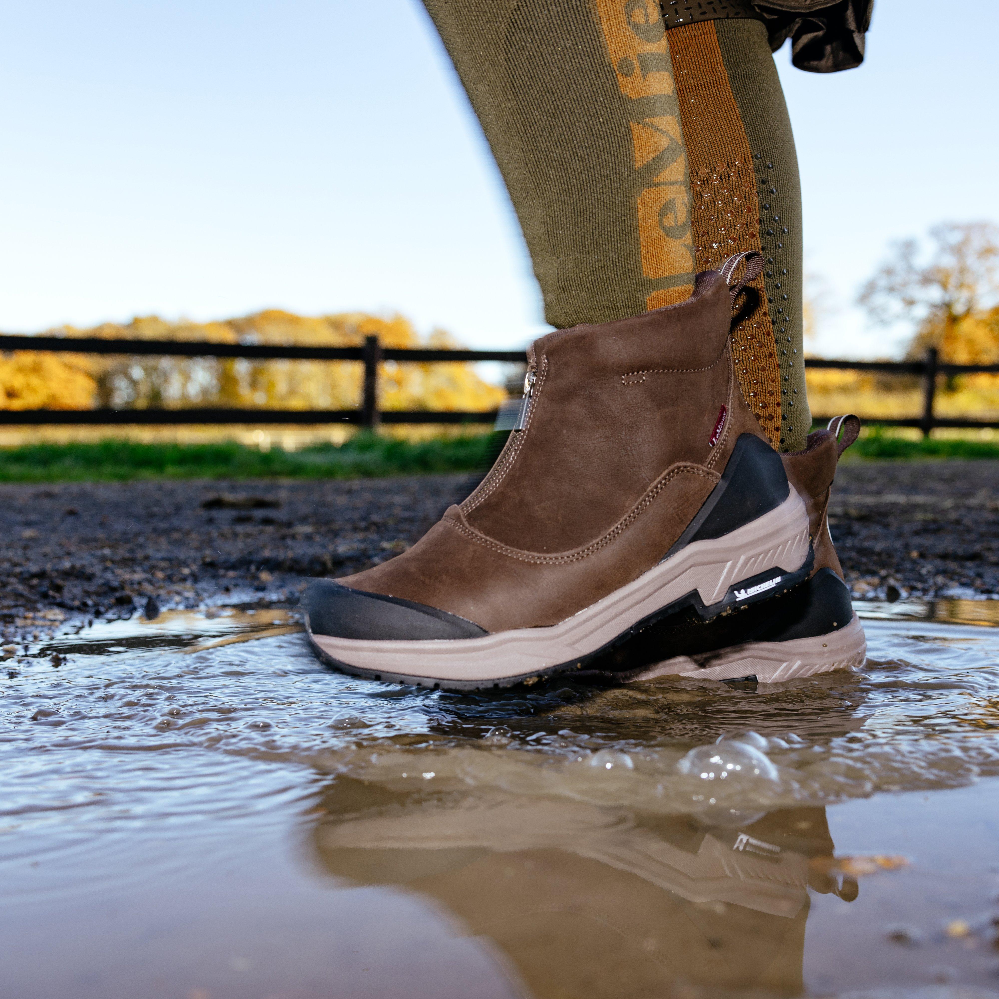 Women's Trex Zip Waterproof Boots Brown