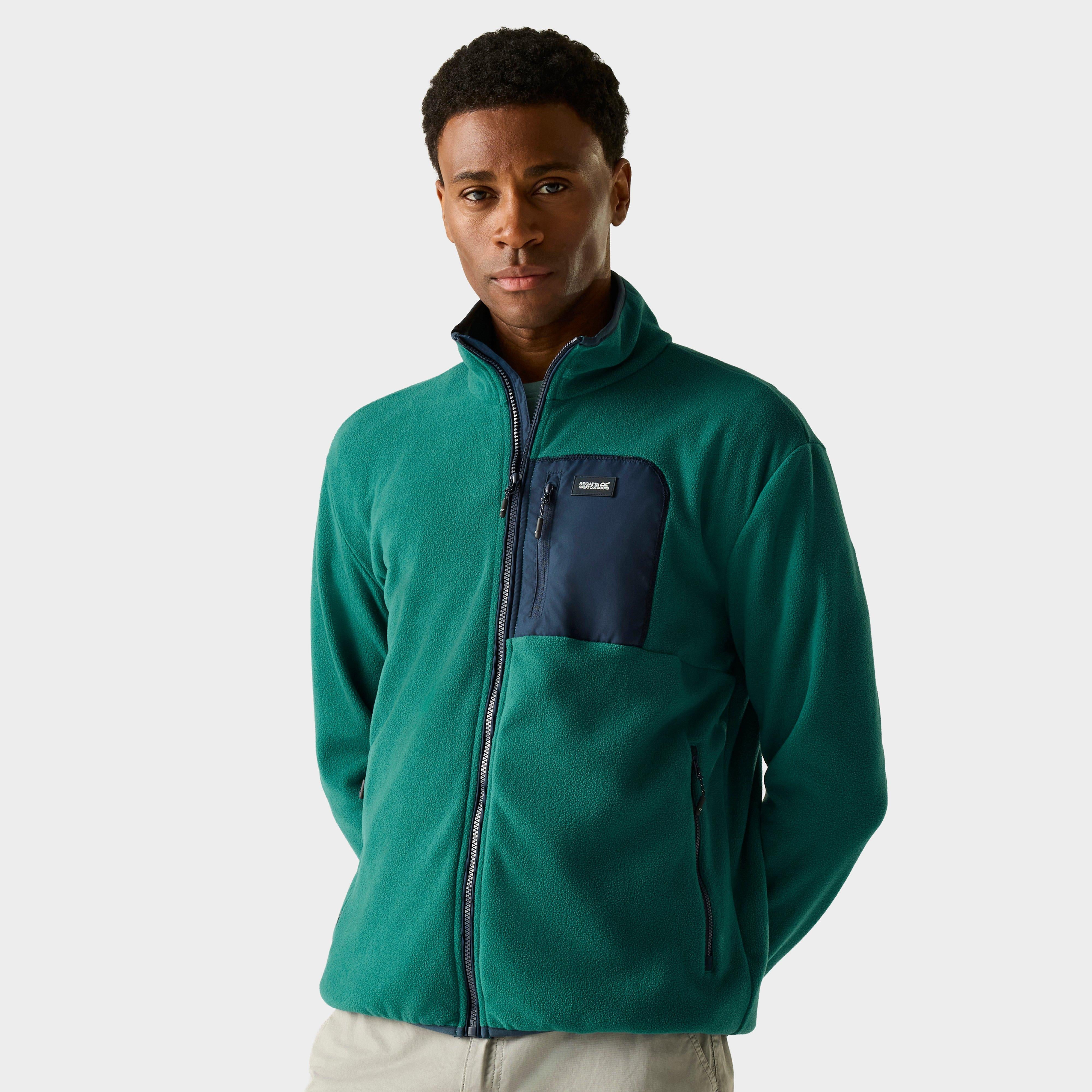 Men's Frankie Half Zip Fleece Green