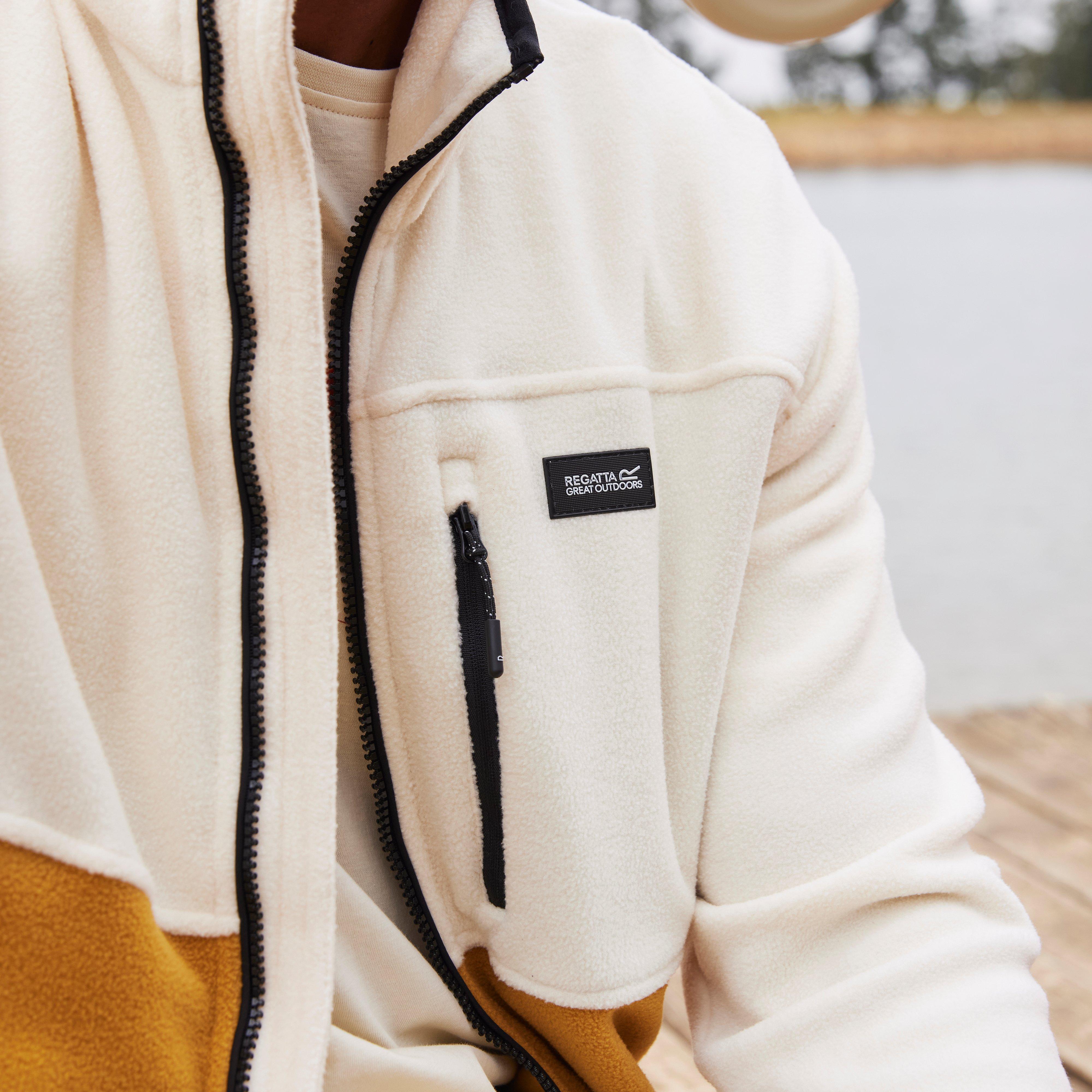 Men’s Frankie Full Zip Borg Fleece Yellow