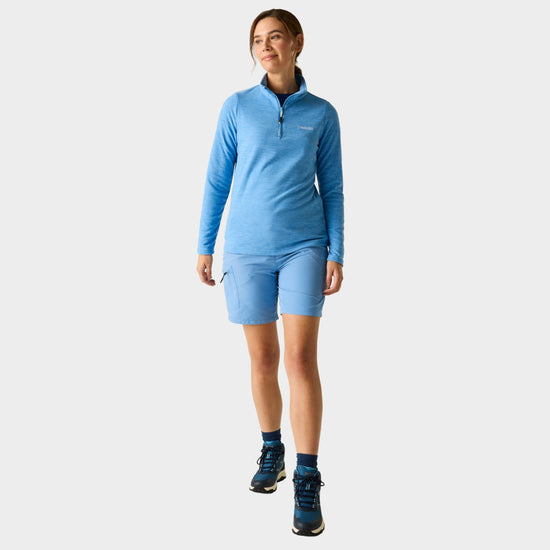 Women’s Sweethart Half Zip Fleece Blue