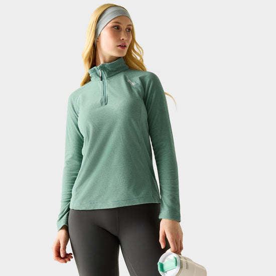 Women’s Montes Half Zip Fleece Green