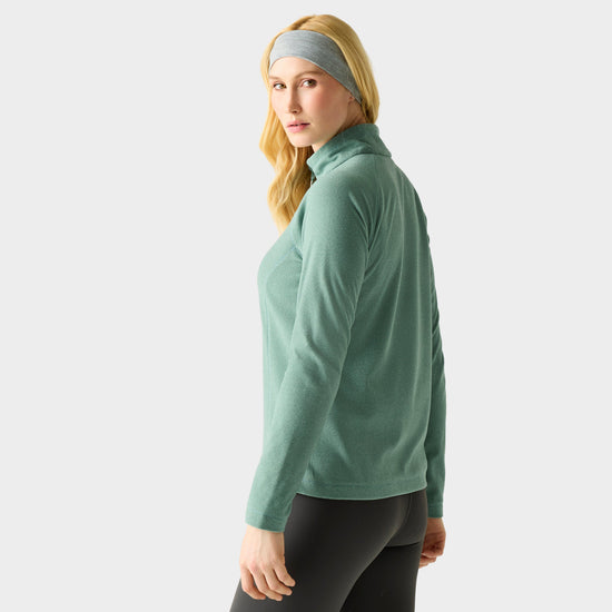 Women’s Montes Half Zip Fleece Green