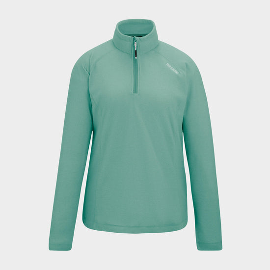 Women’s Montes Half Zip Fleece Green