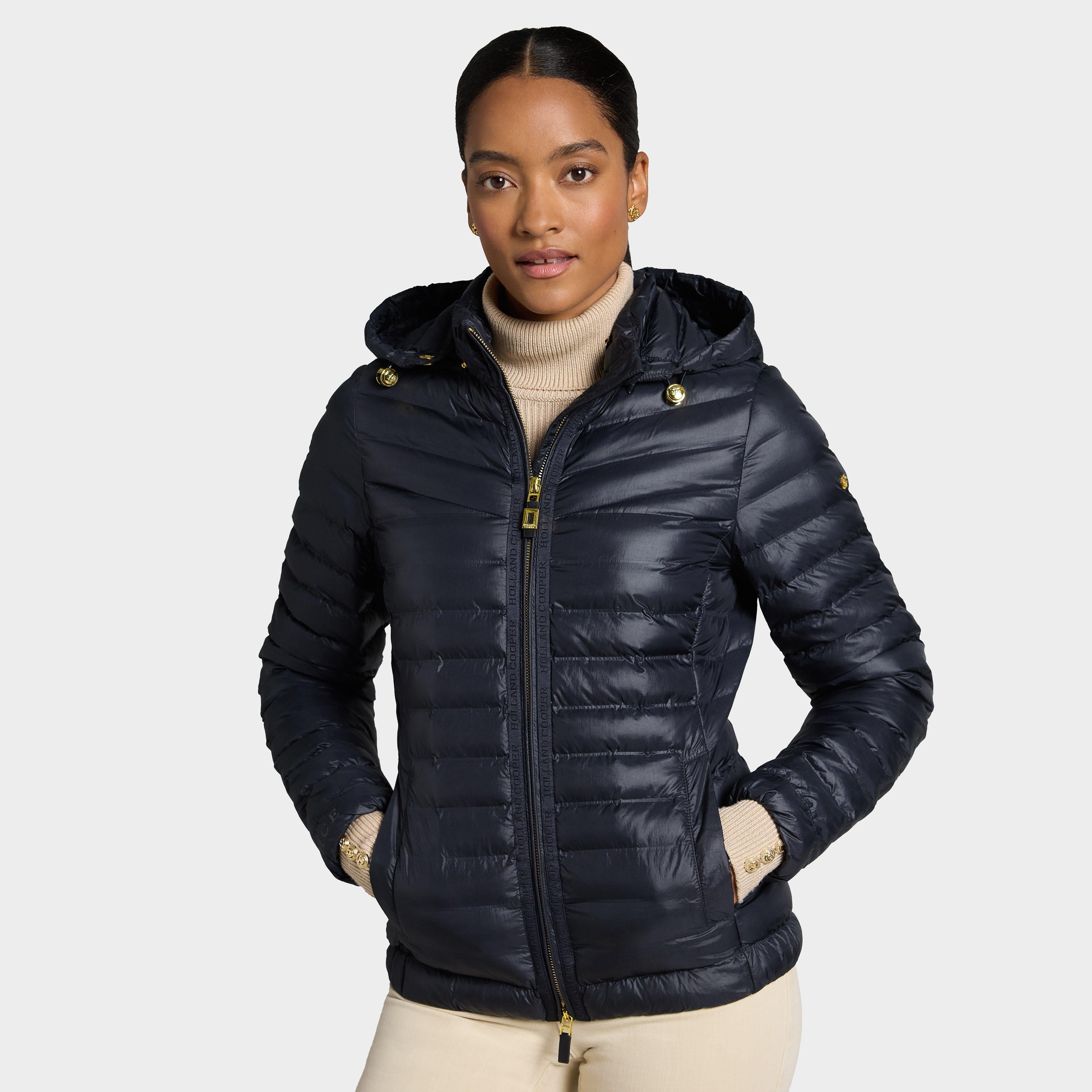 Womens's Lightweight Puffer Jacket Ink Nay