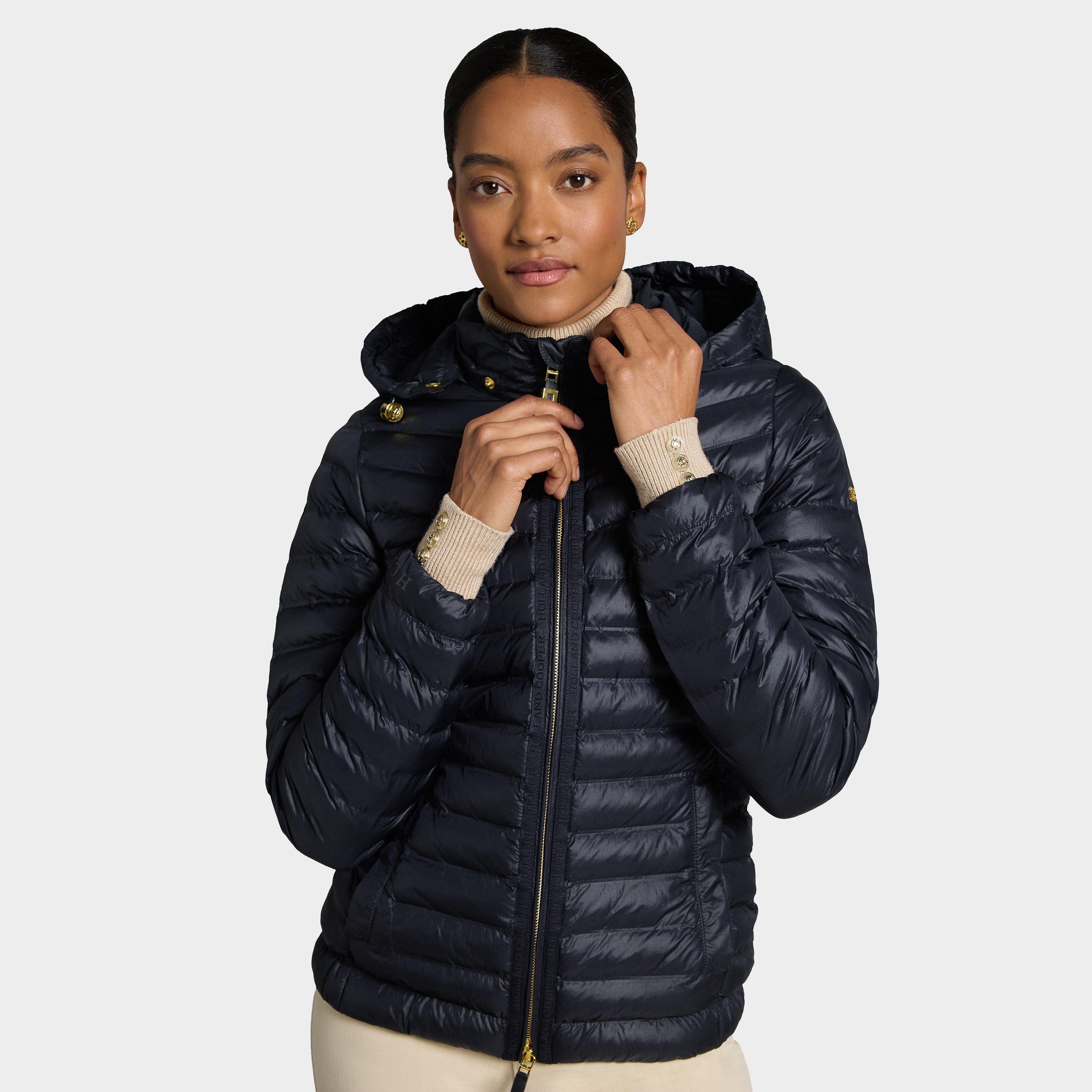 Womens's Lightweight Puffer Jacket Ink Nay