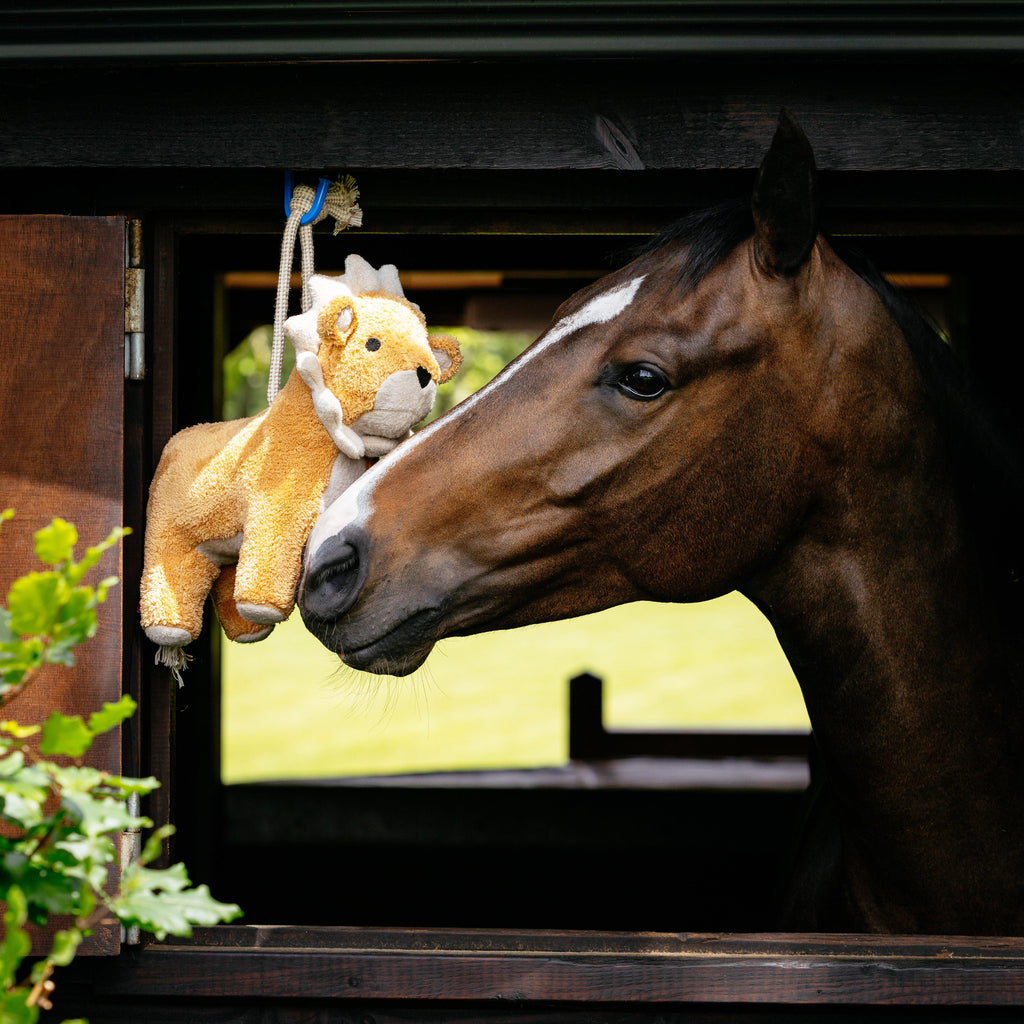 Plush Horse Toy Lion
