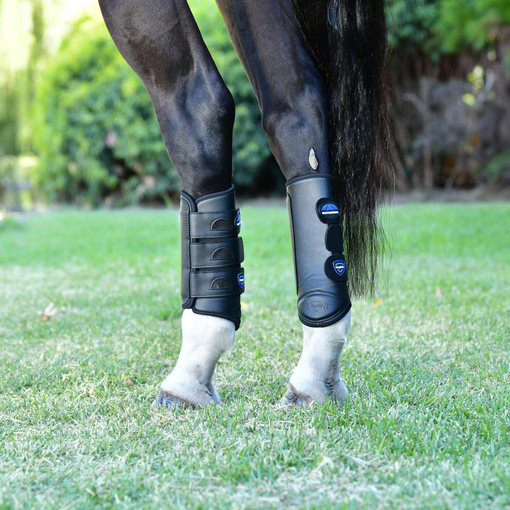 Tough-Tec Eventing Hind Boots | Black
