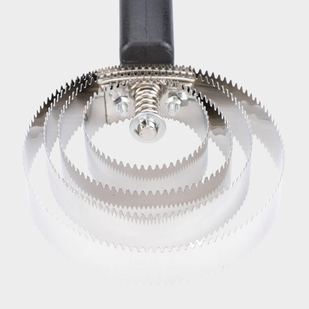 Reversible Metal Curry Comb