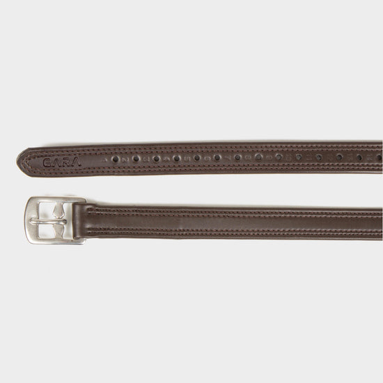 GARA Easy Care Stirrup Leathers Havana