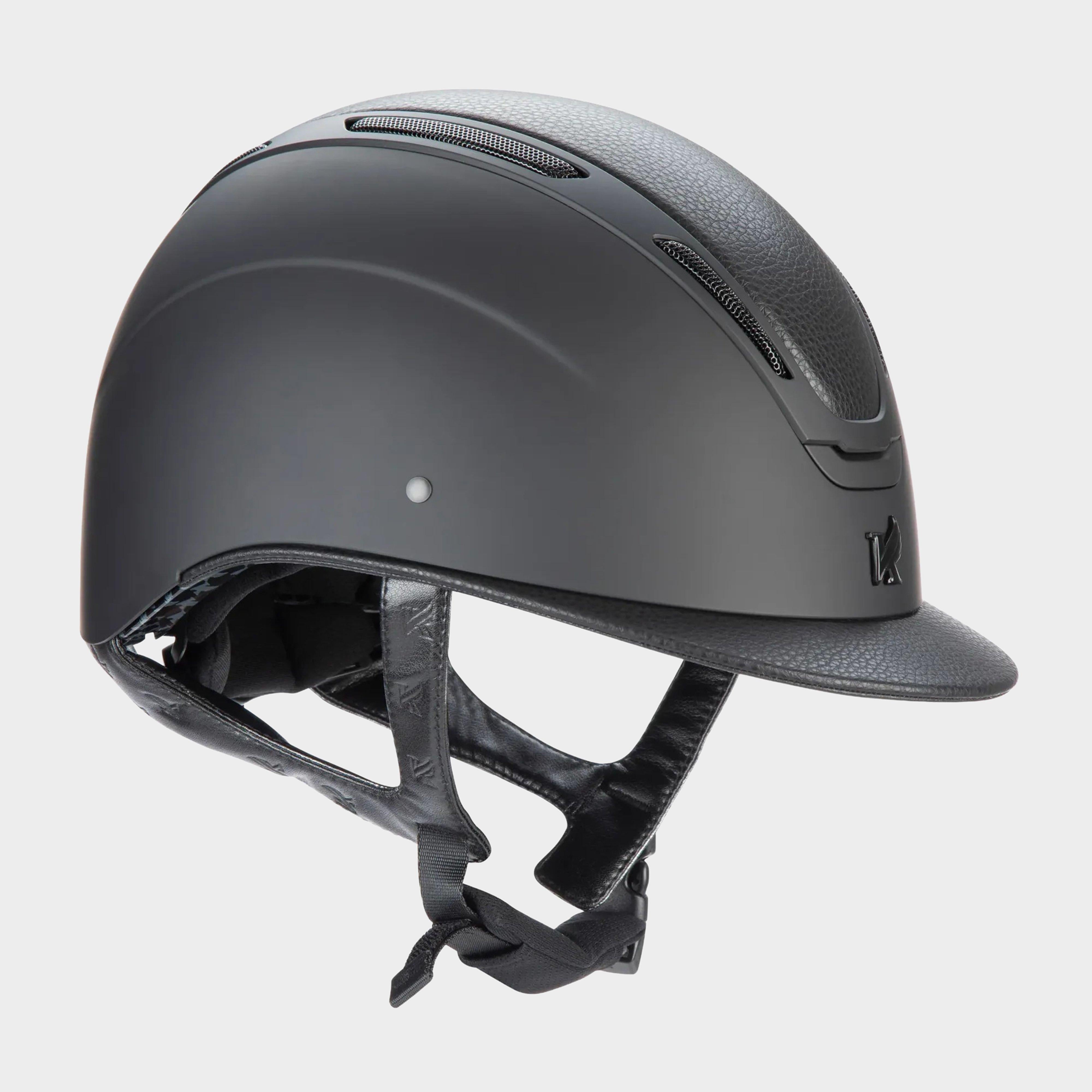 Adult Amity LTHR Riding Hat Black