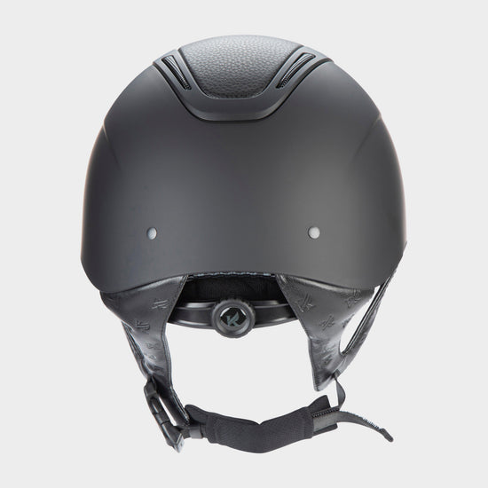 Adult Amity LTHR Riding Hat Black