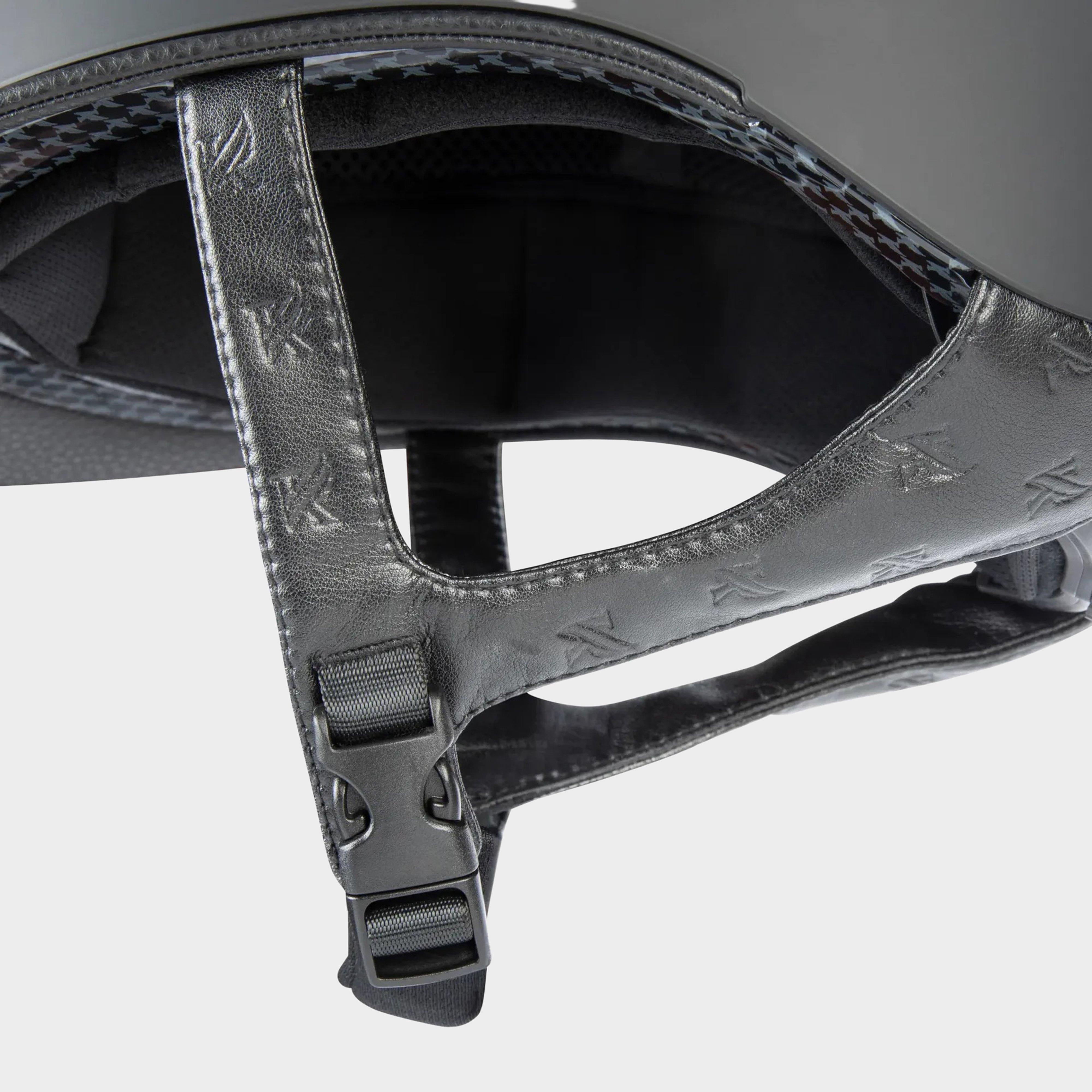 Adult Amity LTHR Riding Hat Black