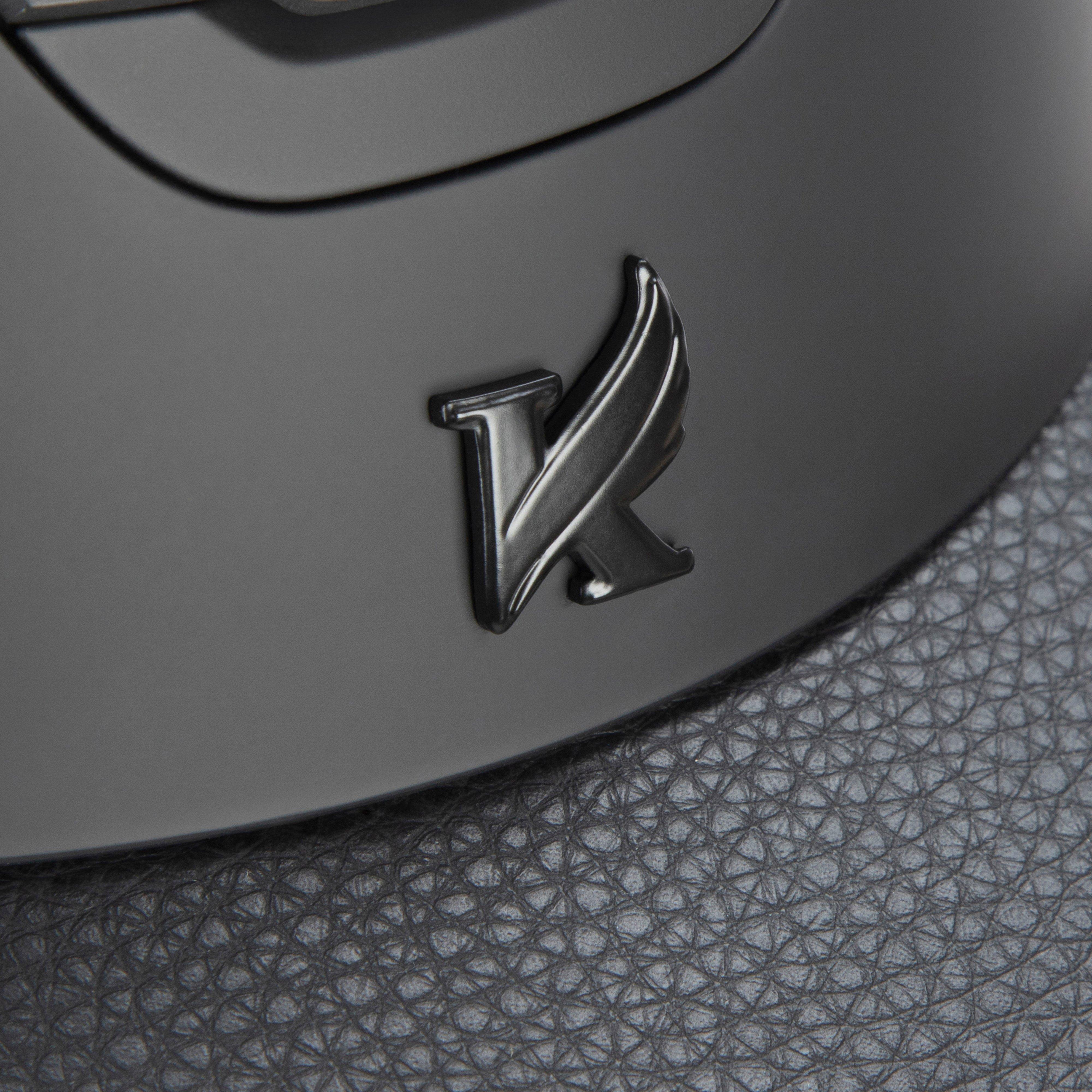 Kids Amity LTHR Riding Hat Black