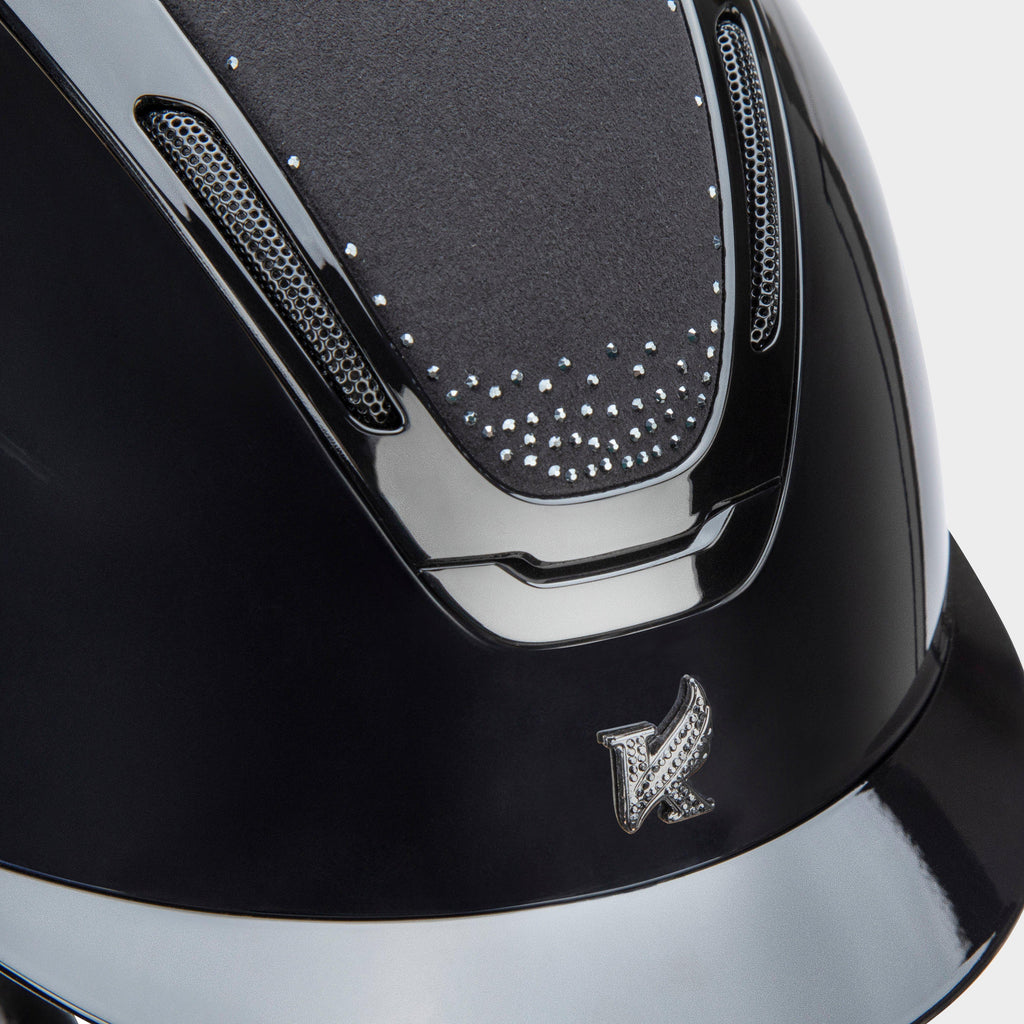 Adult Amity SPKL Riding Hat Black