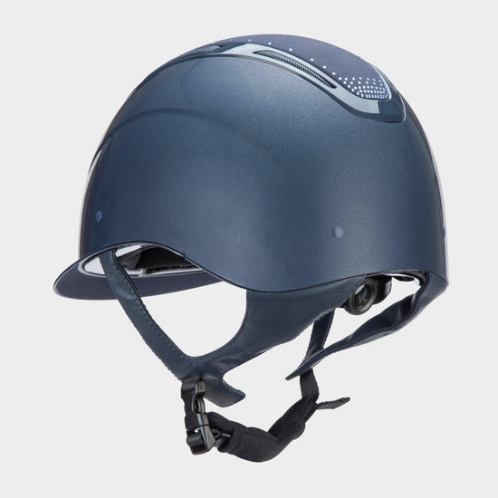 Adults Amity SPKL Riding Hat Navy