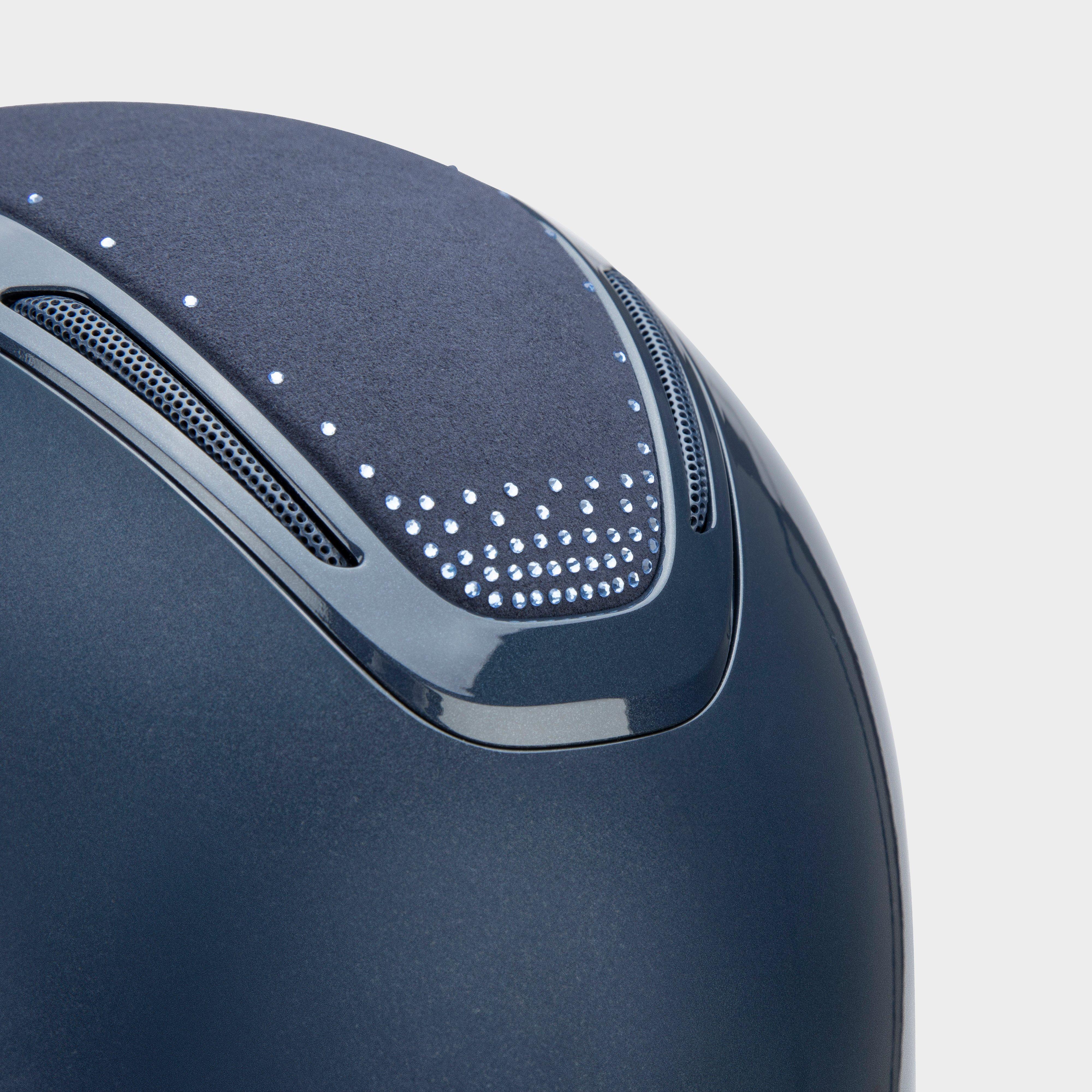 Adults Amity SPKL Riding Hat Navy