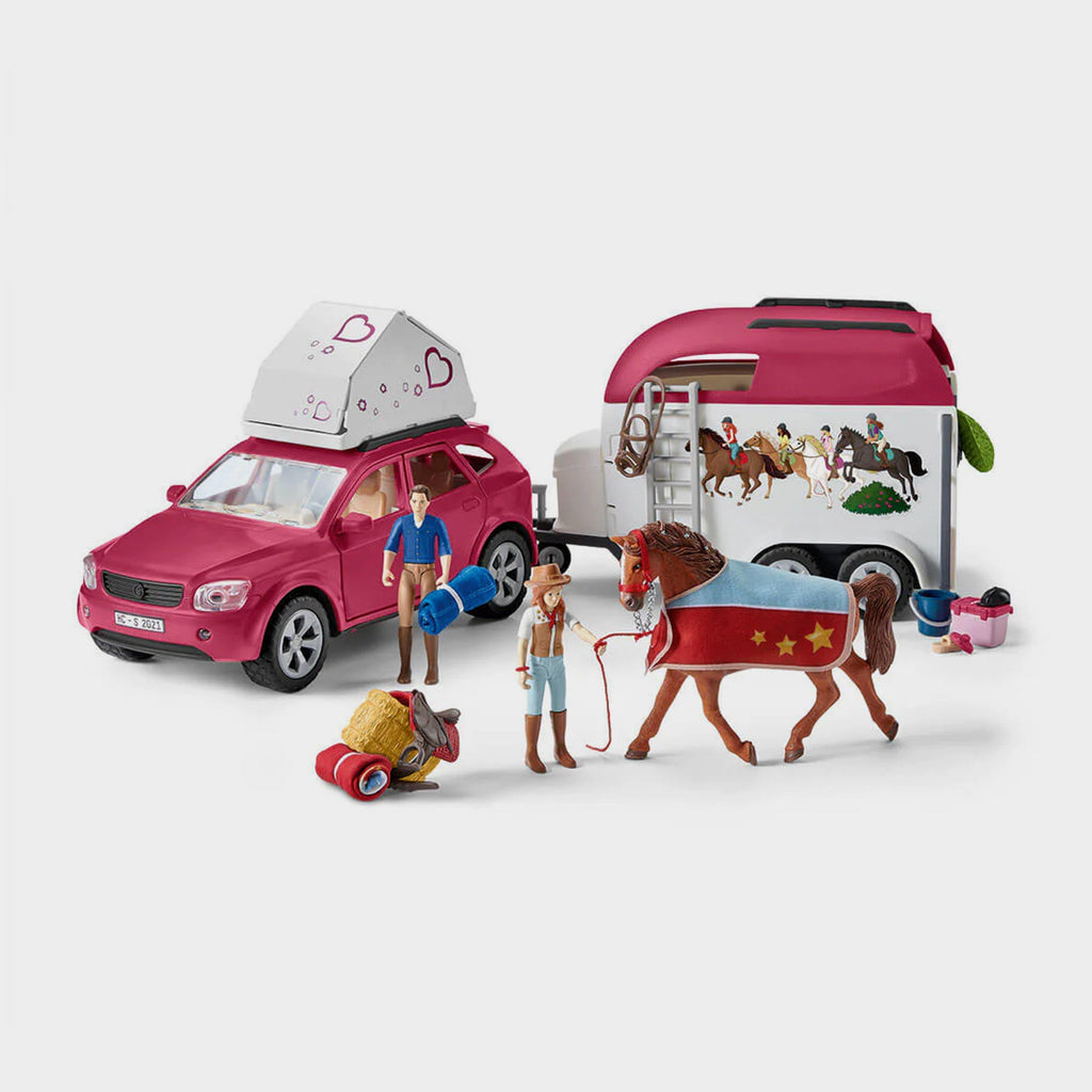 Horse Adventures with Car and Trailer
