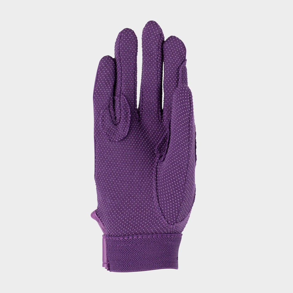 Adults Newbury Riding Gloves Purple
