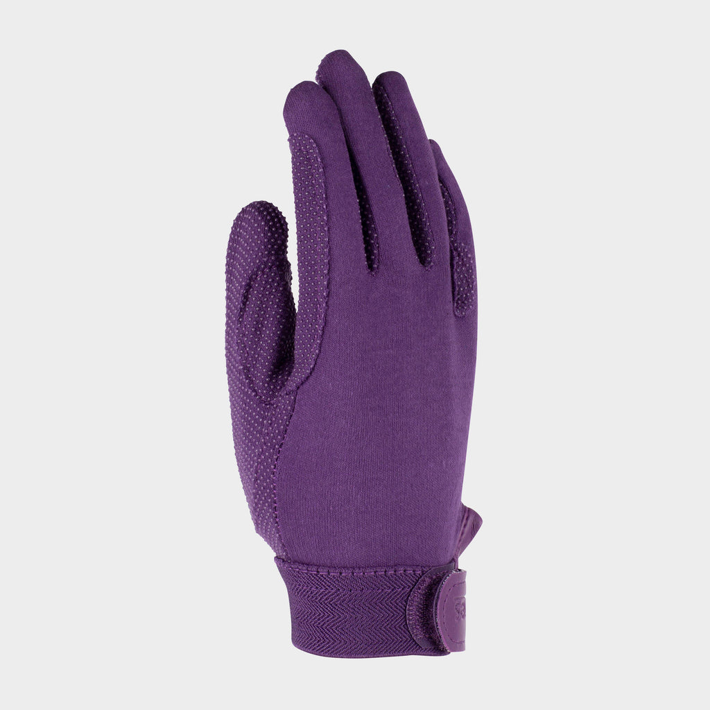 Adults Newbury Riding Gloves Purple