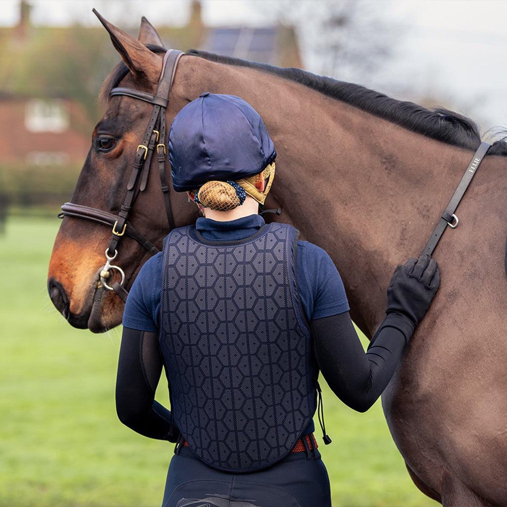 Junior HX3 Young Rider Body Protector Large Navy