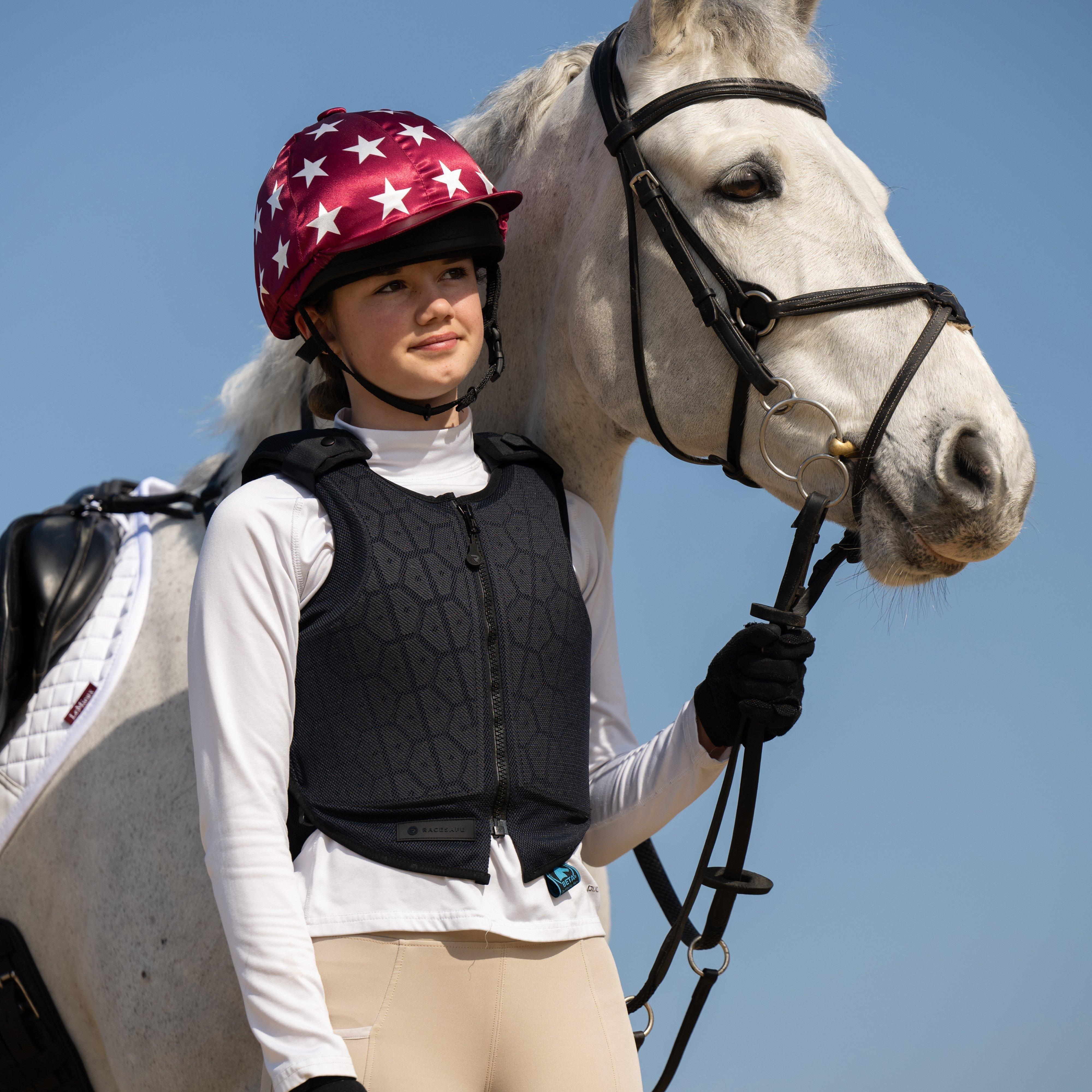 Junior HX3 Young Rider Body Protector Small Black