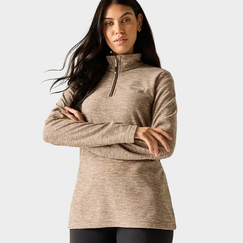 Women's Sweethart Marl Half Zip Fleece