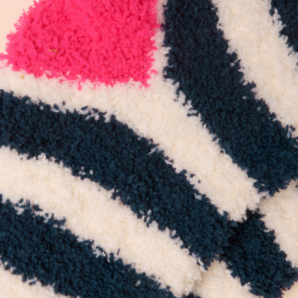 Women's Fluffy Stripe Socks