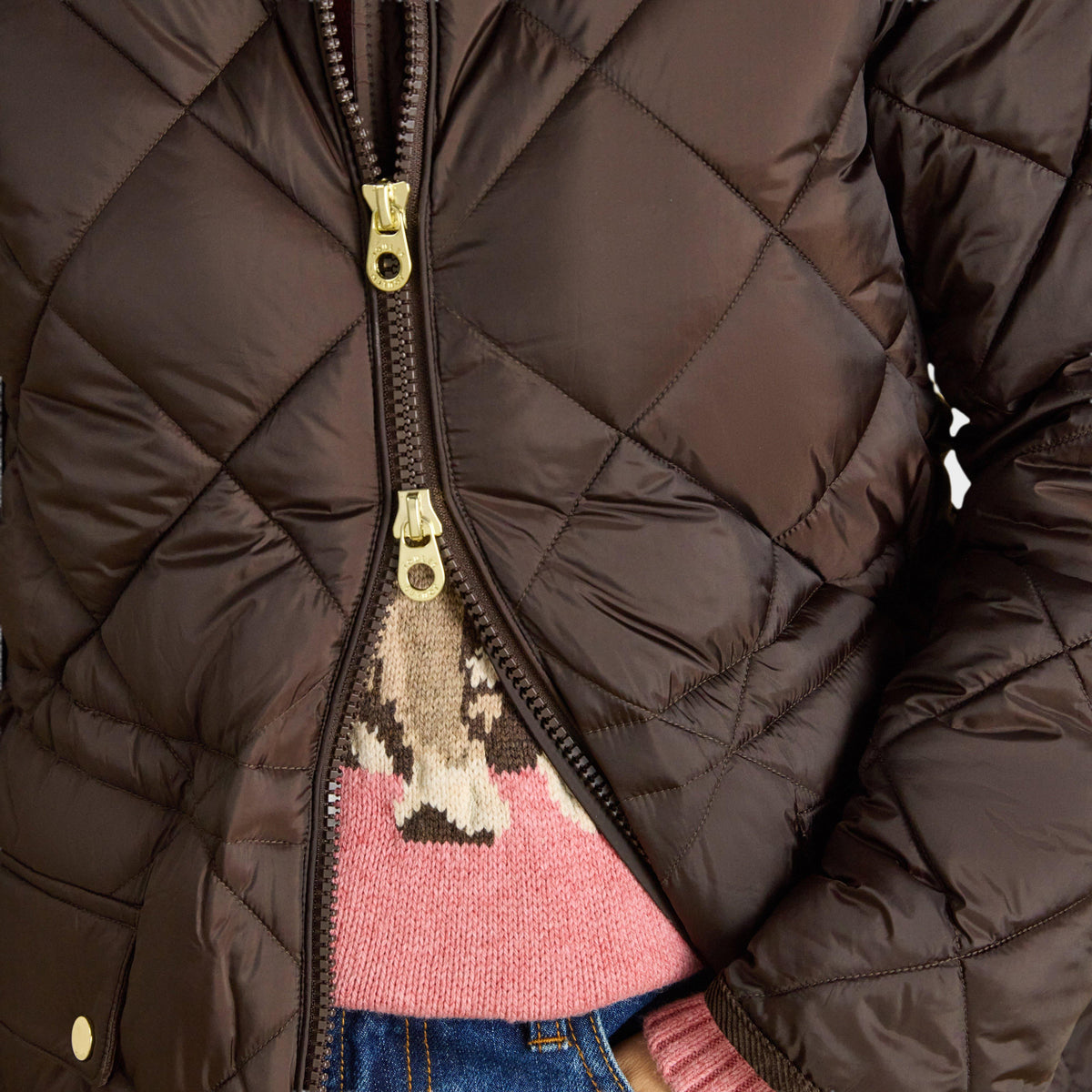 Women's Chessington Showerproof Diamond Quilted Coat