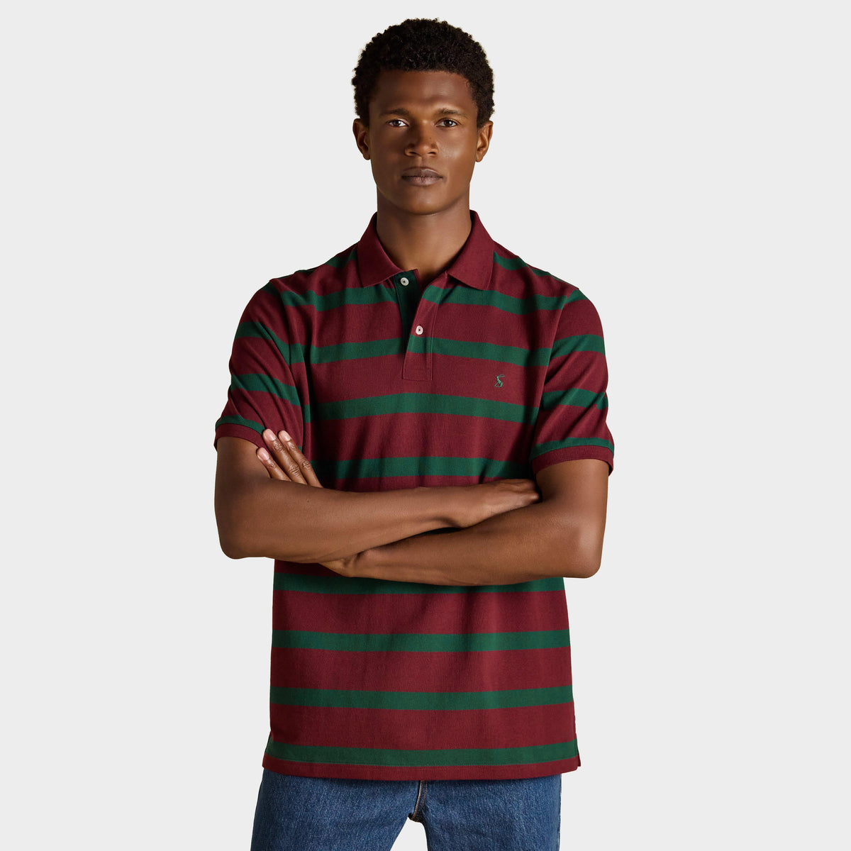 Men's Woody Short Sleeve Cotton Pique Polo Shirt