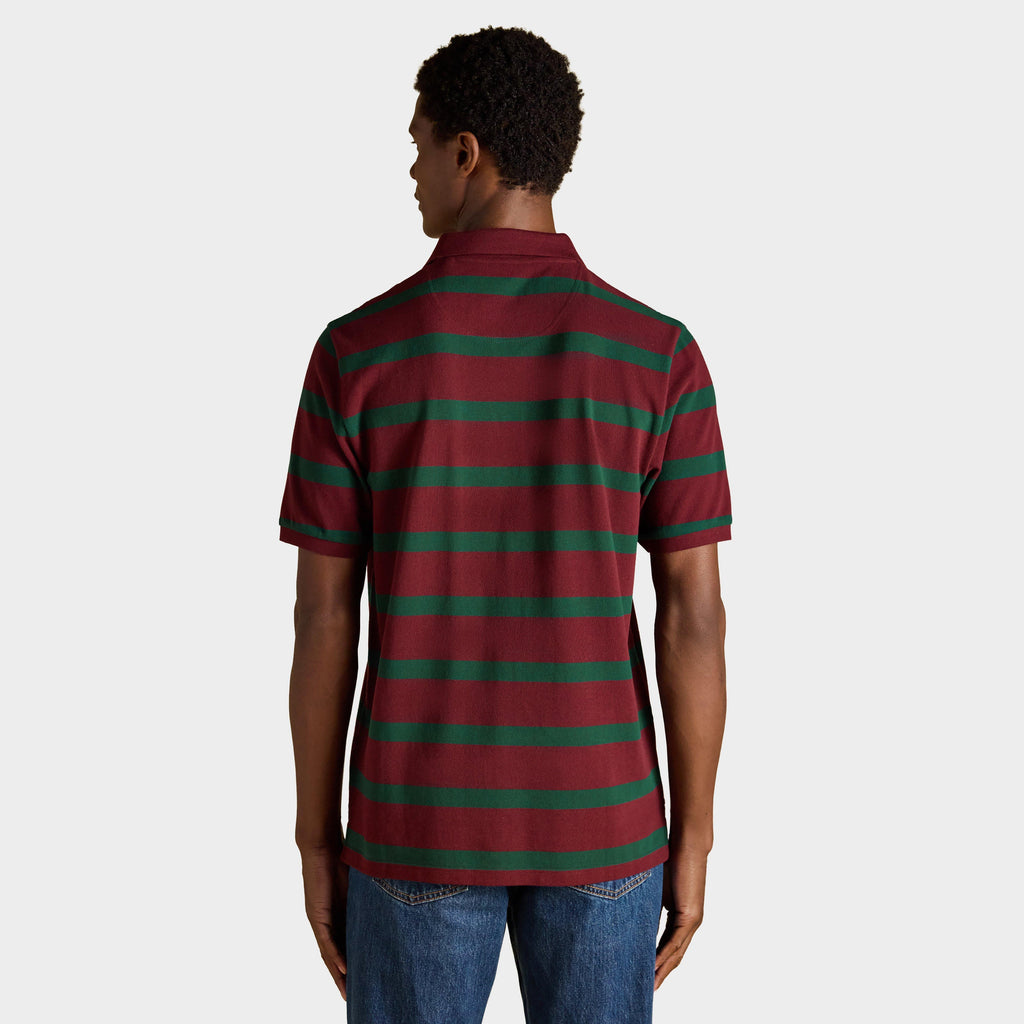 Men's Woody Short Sleeve Cotton Pique Polo Shirt
