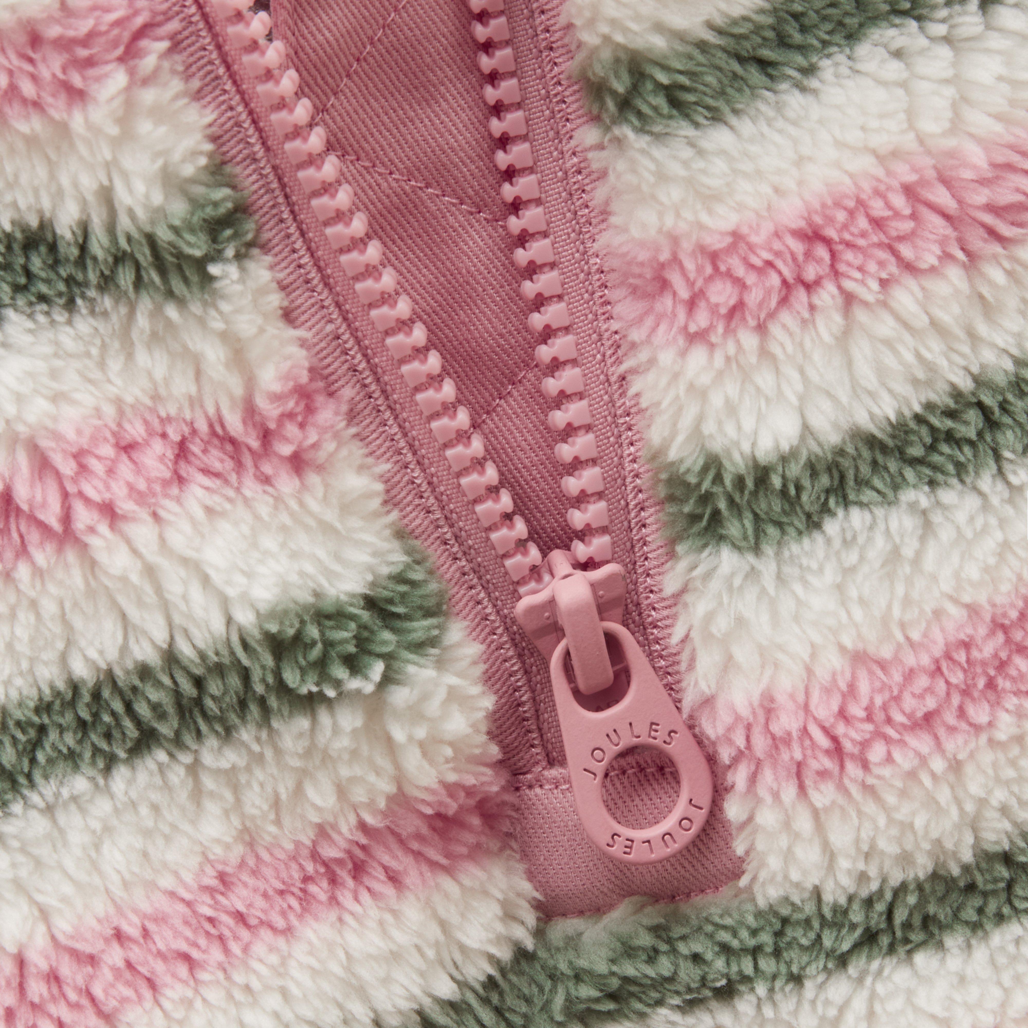 Kids' Woozle Stripe Quarter Zip Fleece