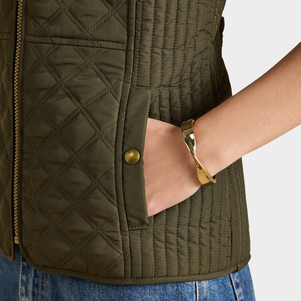 Minx Showerproof Diamond Quilted Gilet