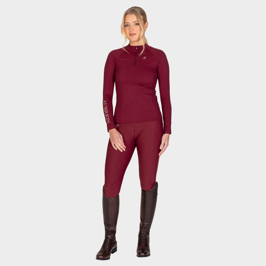 Women's Equestrian Winter Long Sleeve Base Layer