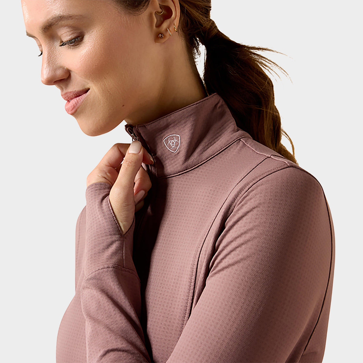 Women's Gridwork 2.0 1/4 Zip Baselayer Top
