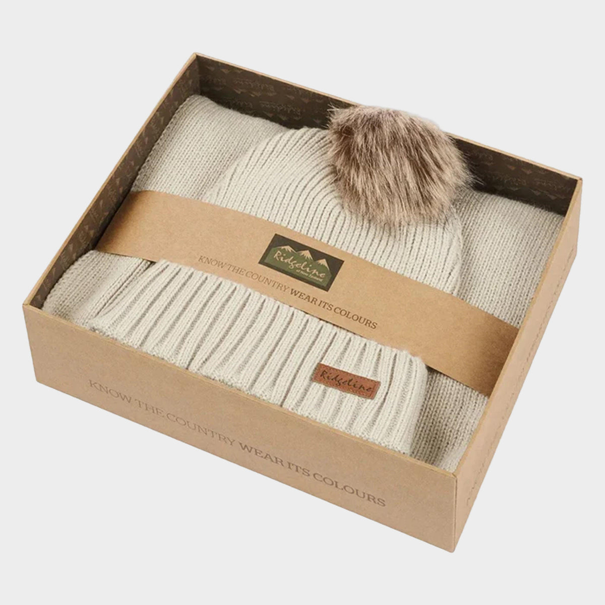 Women's Baltic Bobble Hat & Scarf Set