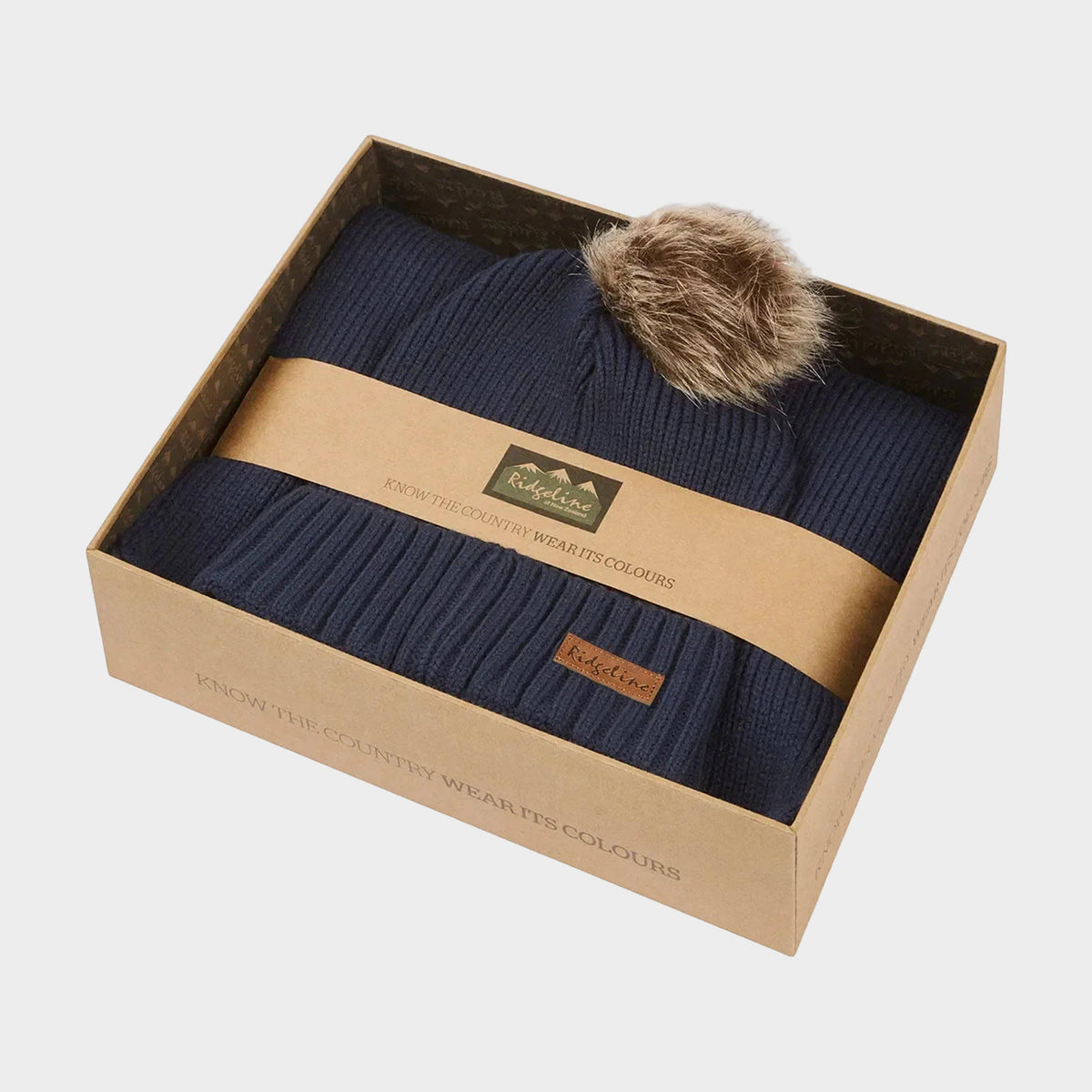 Women's Baltic Bobble Hat & Scarf Set