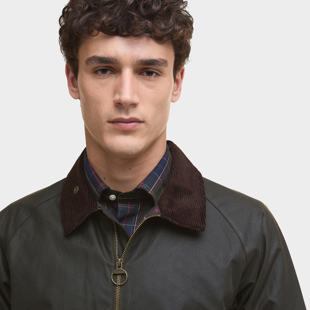 Men's Short Bedale Waxed Jacket