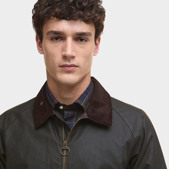 Men's Short Bedale Waxed Jacket