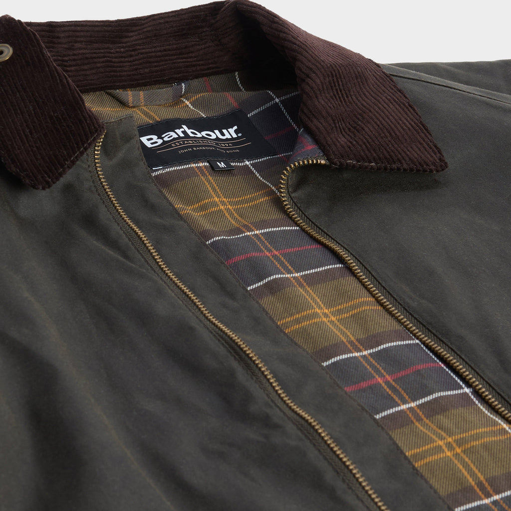 Men's Short Bedale Waxed Jacket
