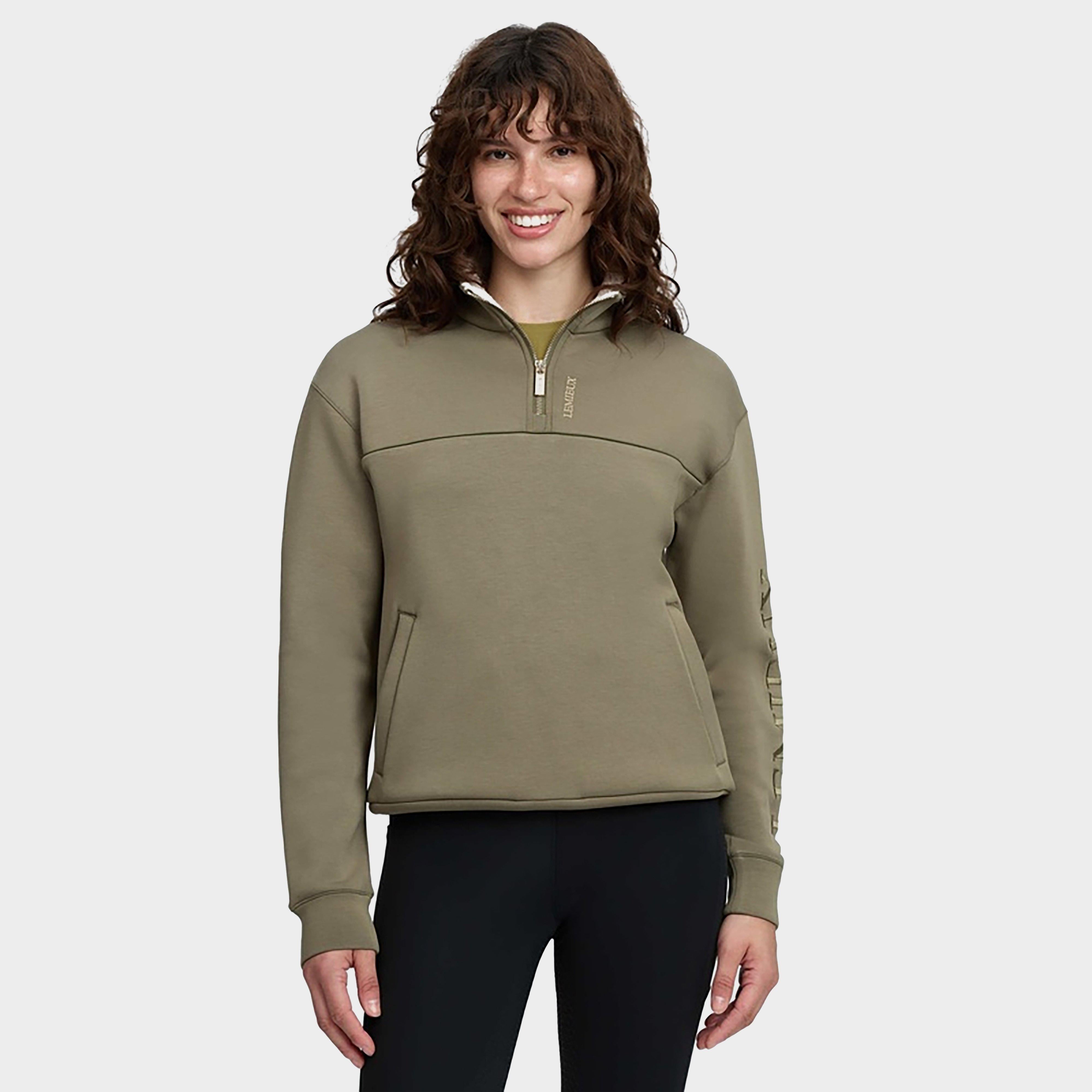 Women's Scarlet Quarter Zip Sweatshirt