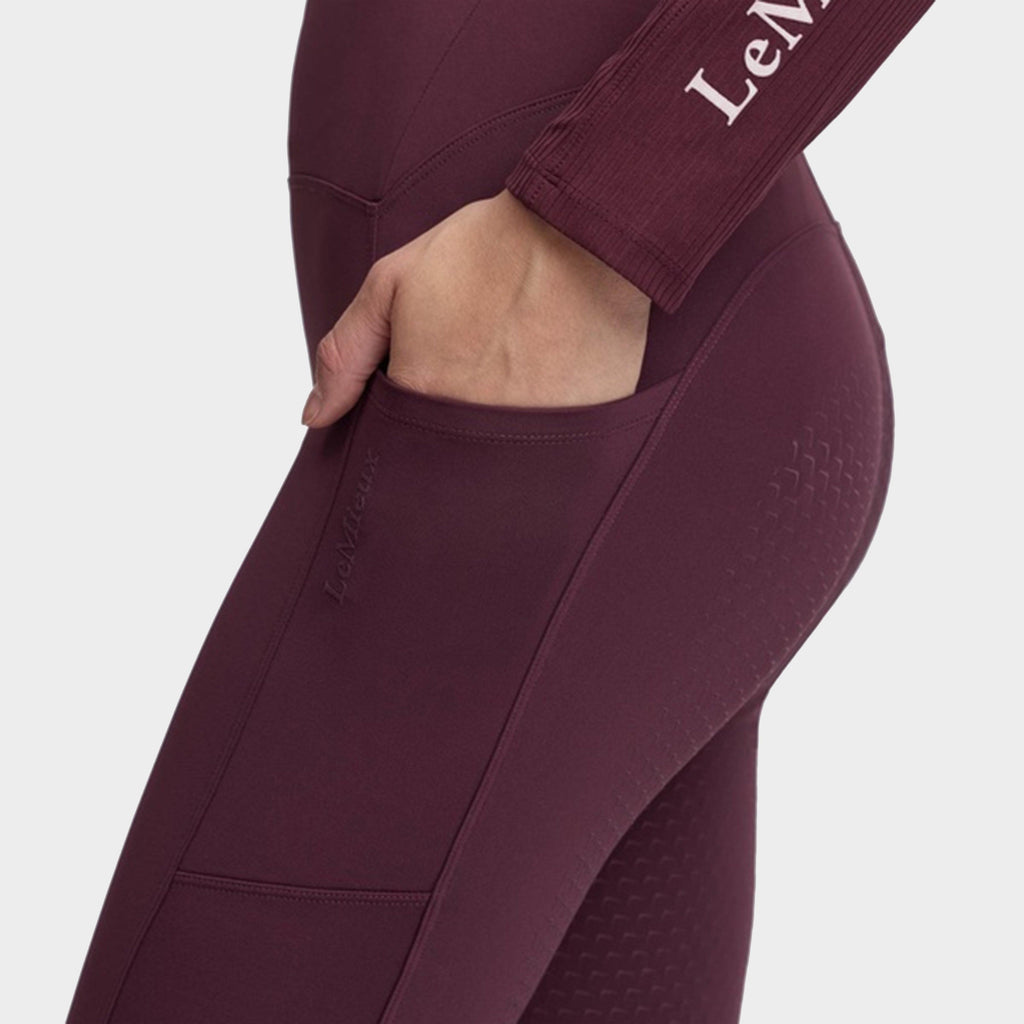 Women's Natalie Brushed Pull On Riding Tights