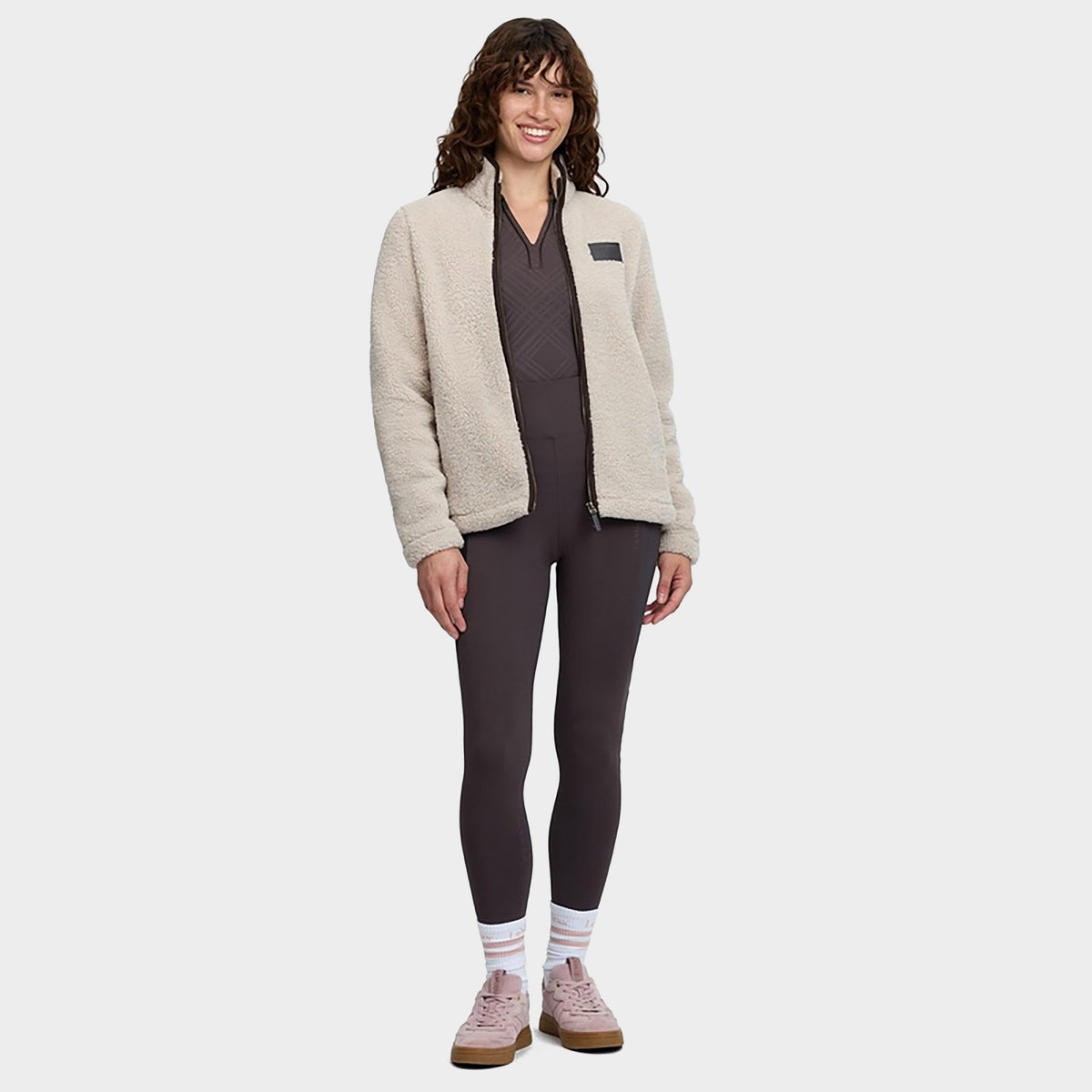 Women's Heritage Borg Zip Through Jacket