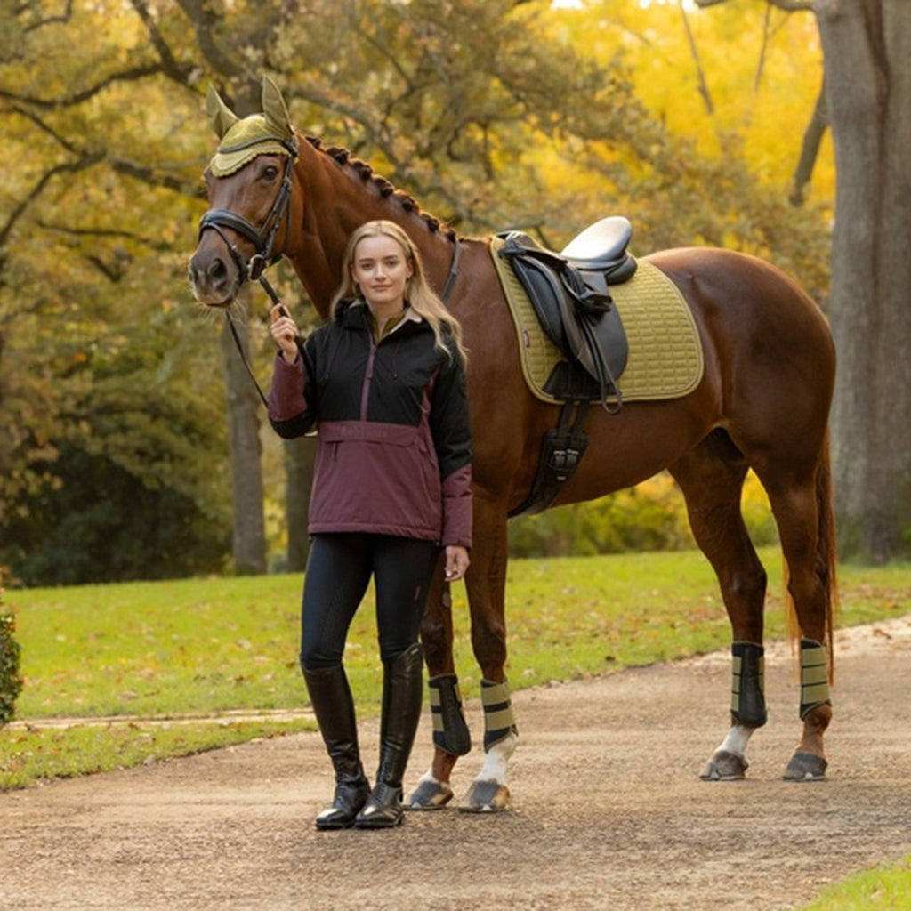 Suede Dressage Square