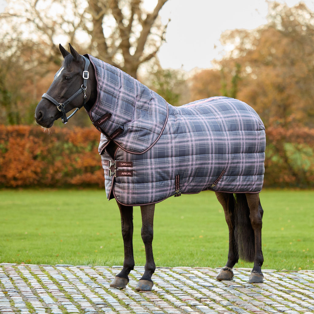 Arika Check Stable Rug with Neck 100G