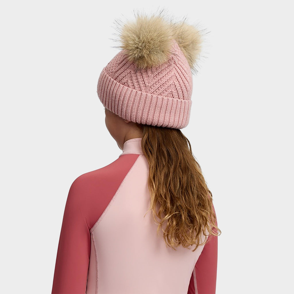 Kid's Mini Double Pom Beanie