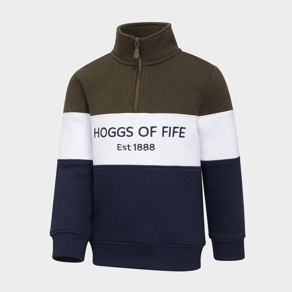 Kids' Dumfries 1888 Junior 1/4 Zip Sweatshirt