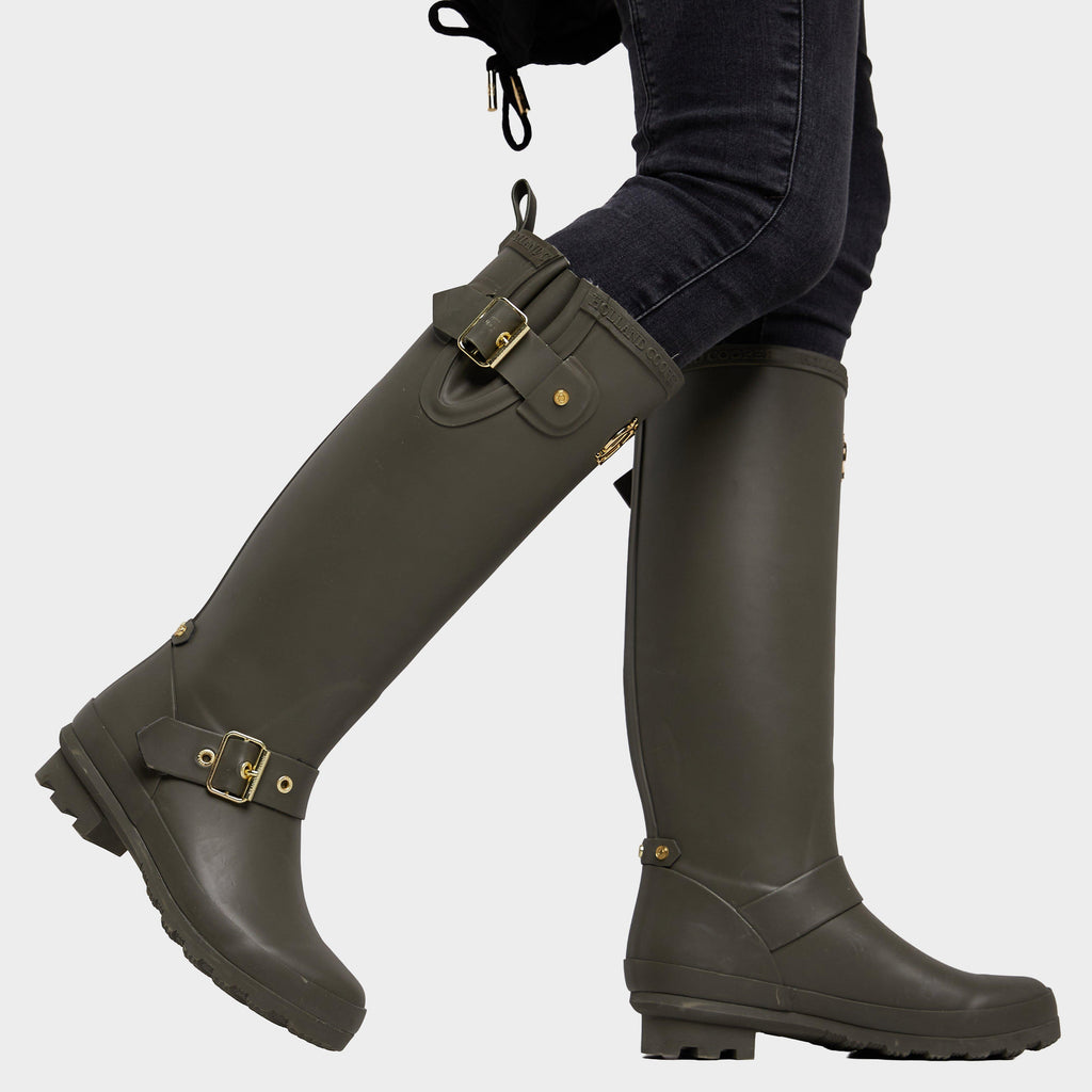 Women's Sherpa Lined Regency Wellington Boots