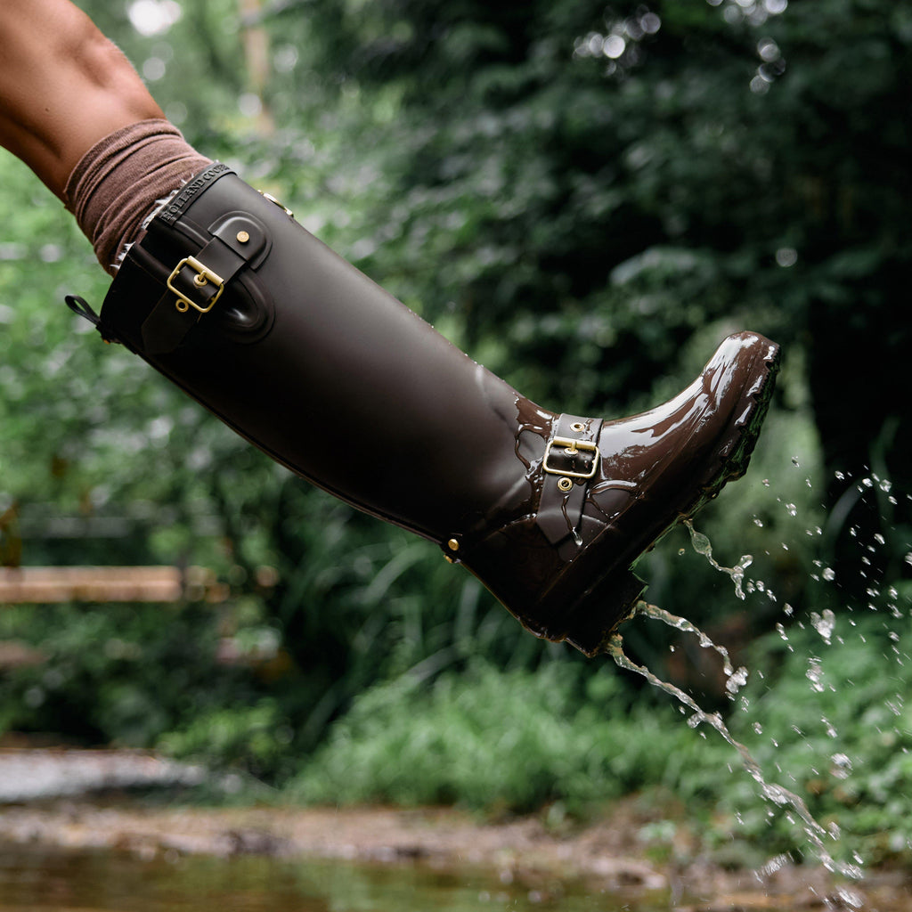 Women's Sherpa Lined Regency Wellington Boots